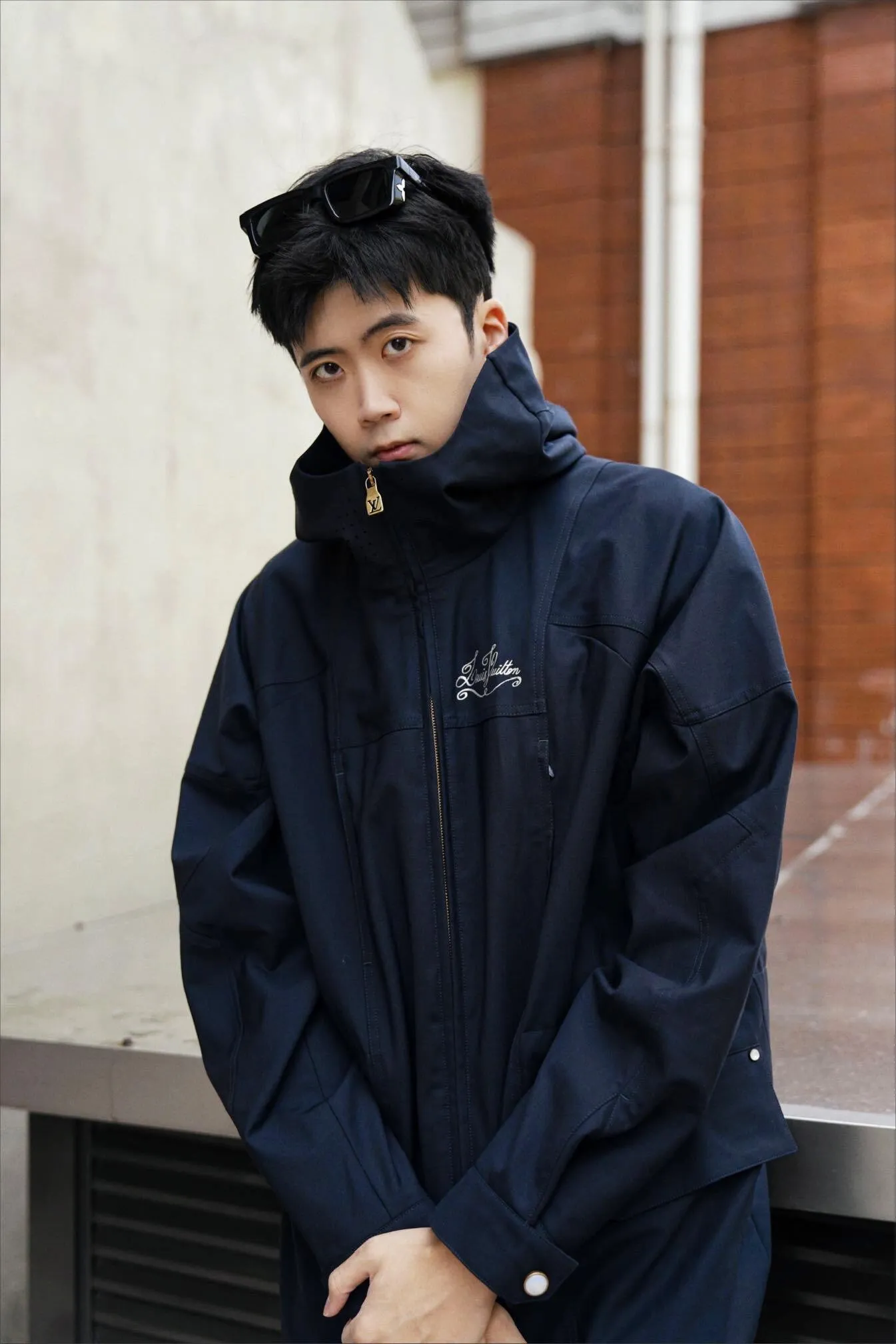 Louis Vuitton 24Fw Maritime Windbreaker Hooded Parka